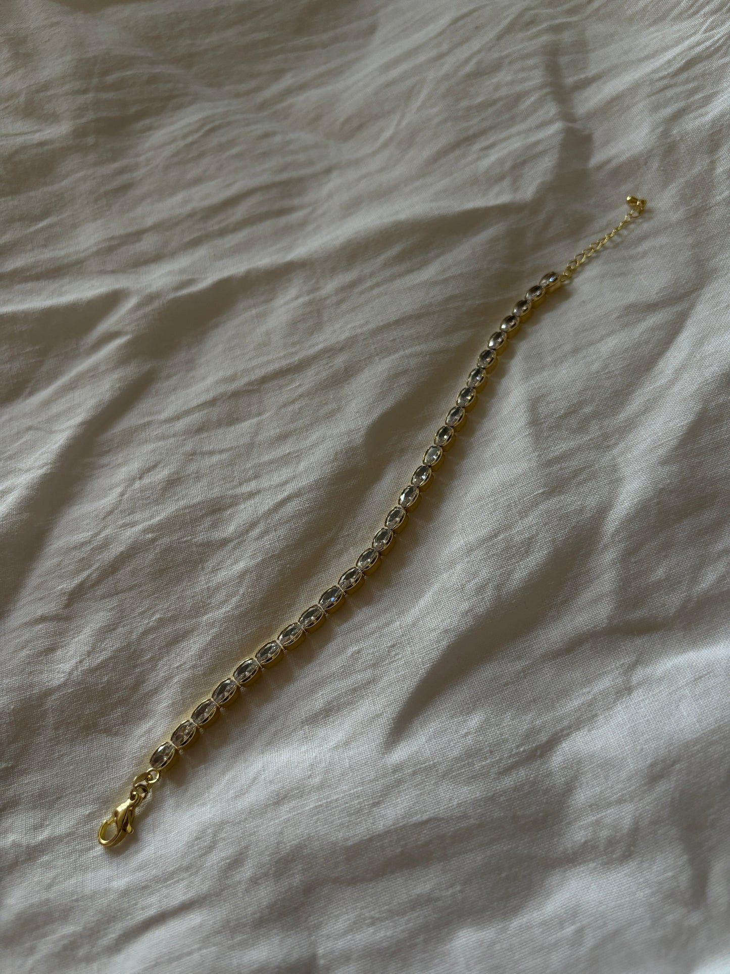 Pulsera con zirconias blancas