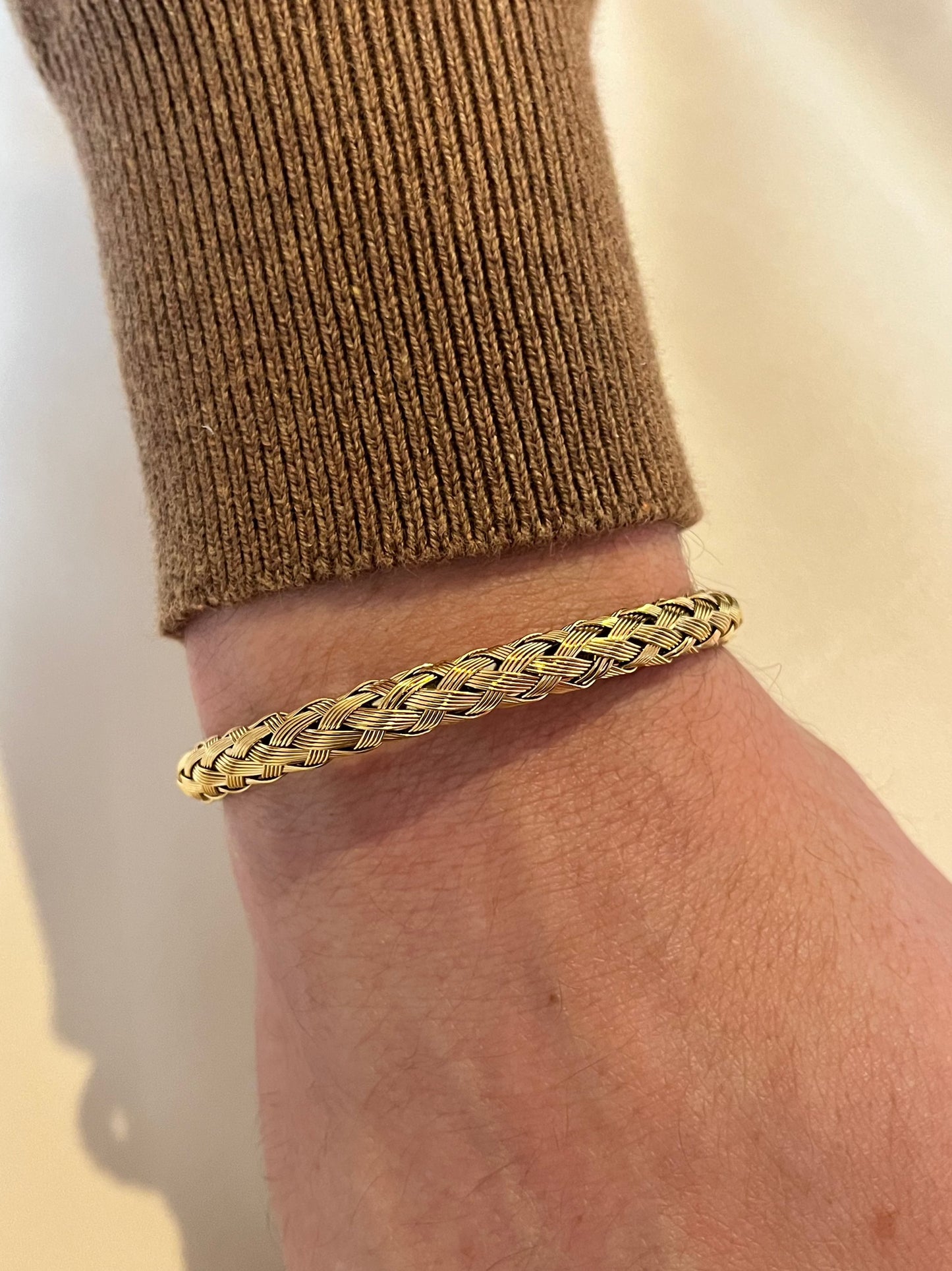 Pulsera trenzada unisex ajustable