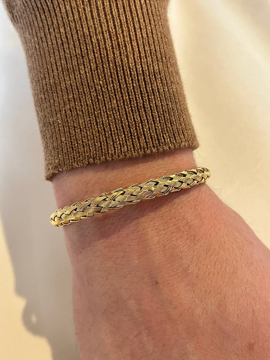 Pulsera trenzada unisex ajustable