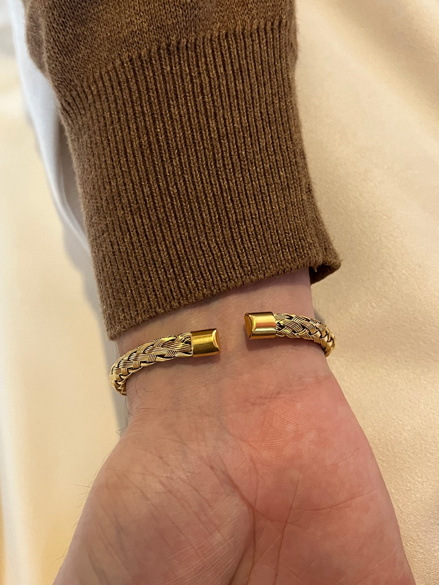Pulsera trenzada unisex ajustable