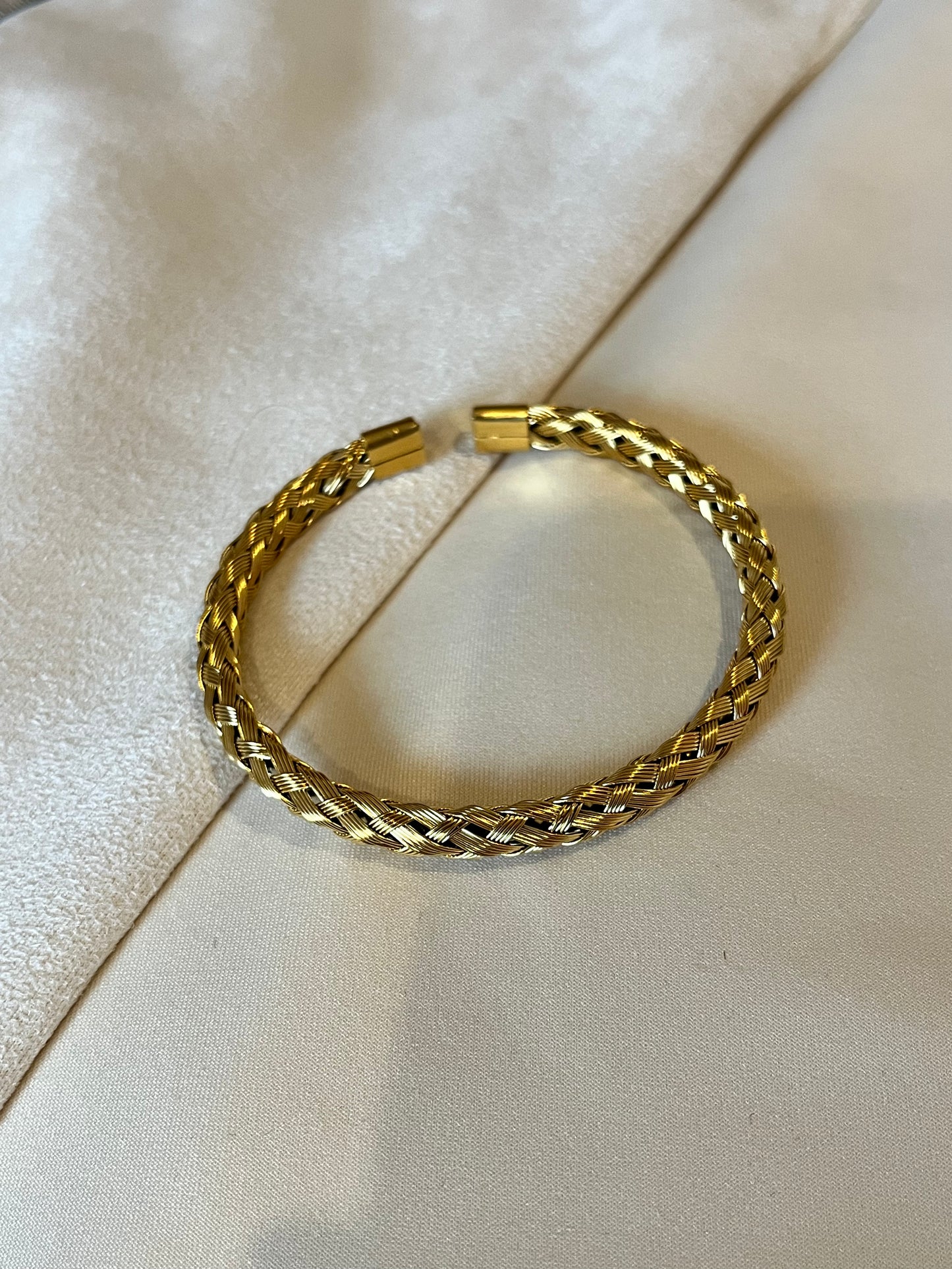 Pulsera trenzada unisex ajustable